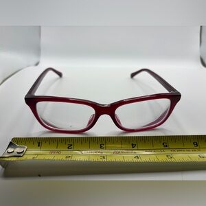 coach 6136u 5526 aurbergine Red 53-16-140 Frames Only